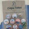 Signature Cape Totes Tote Bag & Badge Set