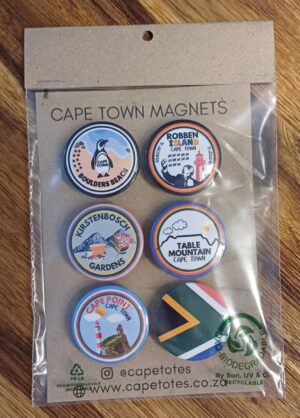 Cape Totes Cape Town Magnet Set